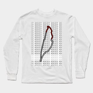 Montreal - F1 Track Long Sleeve T-Shirt